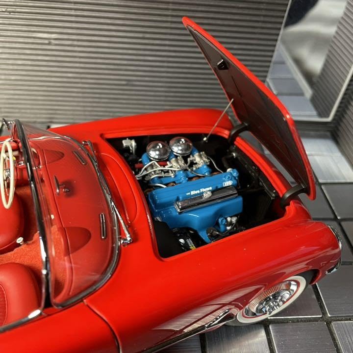 Amazon.co.jp: ！未展示品 オートアート 118 シボレー コルベット 1954